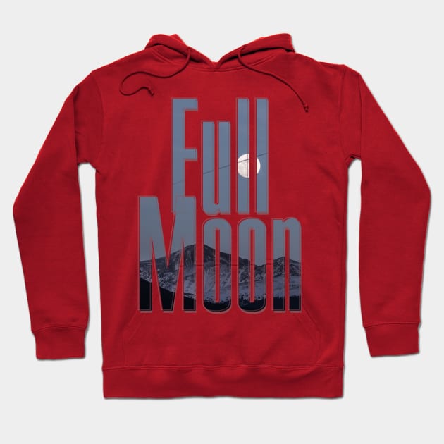 Full Moon Hoodie by afternoontees